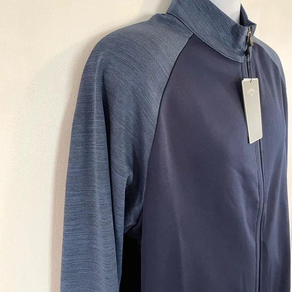 NWT Callaway Men's Golf Full Zip Track Jacket - Picture 5 of 13